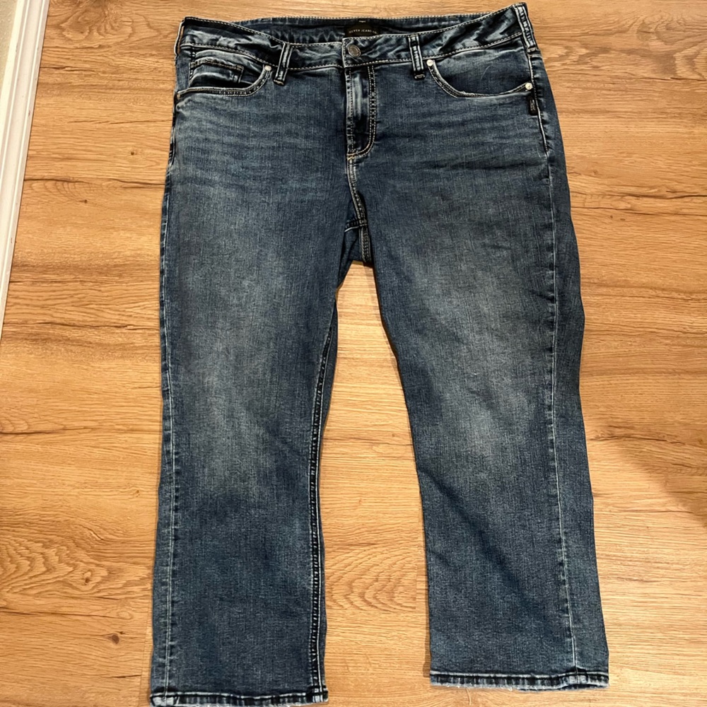 Silver Jeans Women's Elyse Capri